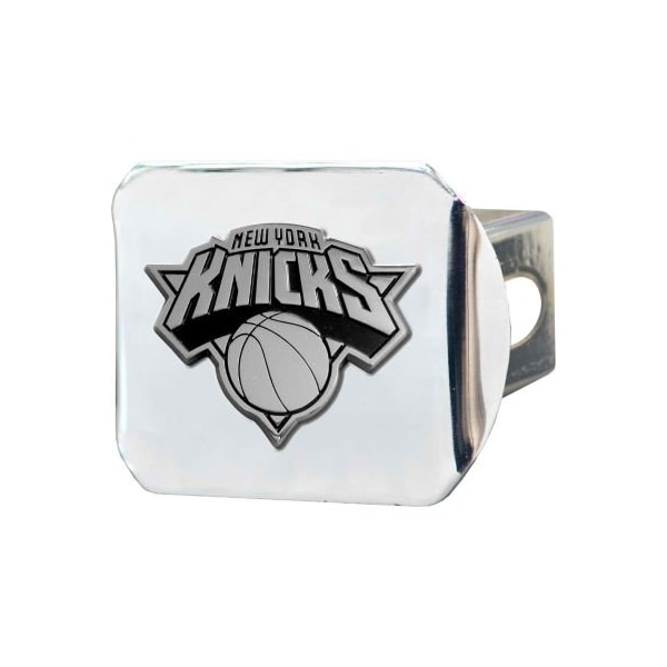 Fanmats NBA - New York Knicks - 3-D Chrome Hitch Cover 3-3/8" x 4" - 15126 15126 - main